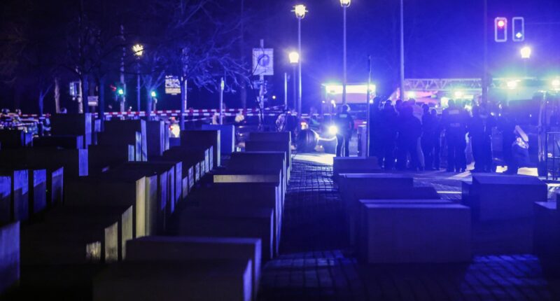 ‘Knife attack’ at Berlin Holocaust Memorial leaves one seriously injured as cops make arrest in major operation