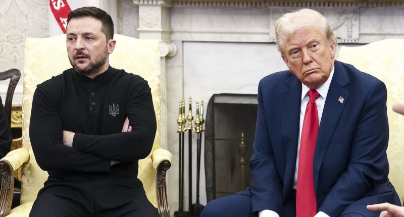 'I don't feel so special any more': Trump's sulky strop over King Charles' public love-in with Zelensky at Sandringham - days after Monarch invited US president for second state visit