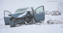 5 injured in car crash in Marengo, Illinois near North Union Road and Route 176 as snow impacts road conditions: officials