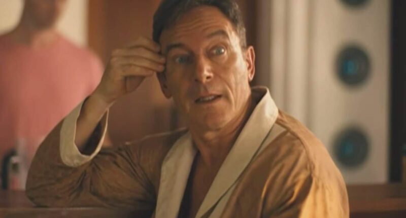 Another full frontal White Lotus scene leaves viewers gobsmacked as dysfunctional dad Jason Isaacs goes naked