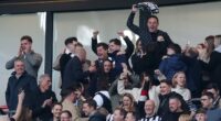 Ant and Dec jump for joy as duo celebrate Newcastle's Carabao Cup win against Liverpool at Wembley - after their beloved club ended 70-year domestic trophy drought