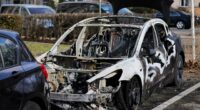 Anti-Elon Musk Tesla arson attacks spread to EUROPE after spate of cars wrecked in US following Trump’s show of support