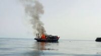 Brit holidaymaker missing after tourist boat erupts in flames on dive trip off coast of Thailand’s ‘Death Island’