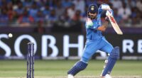 Aussie public enemy No.1 Virat Kohli (pictured) struggled for runs during the summer down under but returned to form to steer India to their Champions Trophy semifinal win