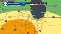 Chicago, Illinois severe weather outlook today: Tornado Watch for SW suburbs, NW IN, thunderstorm threat, snow | Radar