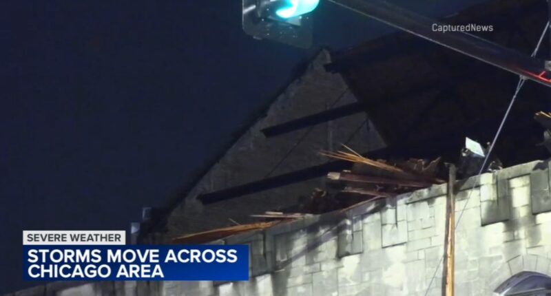 Chicago, Illinois storm damage today: Severe storms leave damage behind in Elgin, other areas; High Wind Warning continues