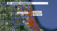 Chicago robberies: Armed robbery suspects with stolen car targeting people in Bucktown, Logan Square and West Town, CPD warns