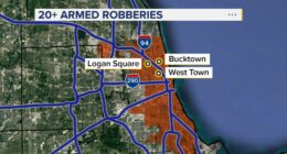 Chicago robberies: Armed robbery suspects with stolen car targeting people in Bucktown, Logan Square and West Town, CPD warns