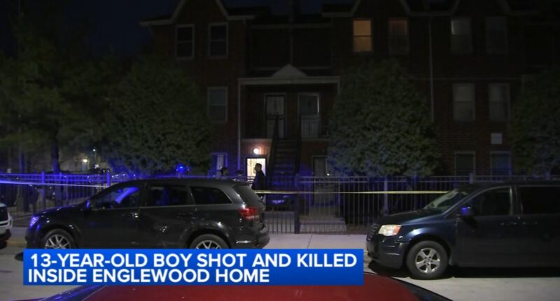 Chicago shooting: Boy, 13, killed inside Englewood home identified as Tawon Tribble