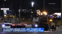 Chicago traffic: Closures in effect for final phase of Kennedy Expressway construction