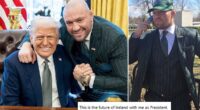 Conor McGregor announces he will run for PRESIDENT in Ireland after meeting with Donald Trump - as he poses in front of a private jet wearing a 'Make Ireland Great Again' hat