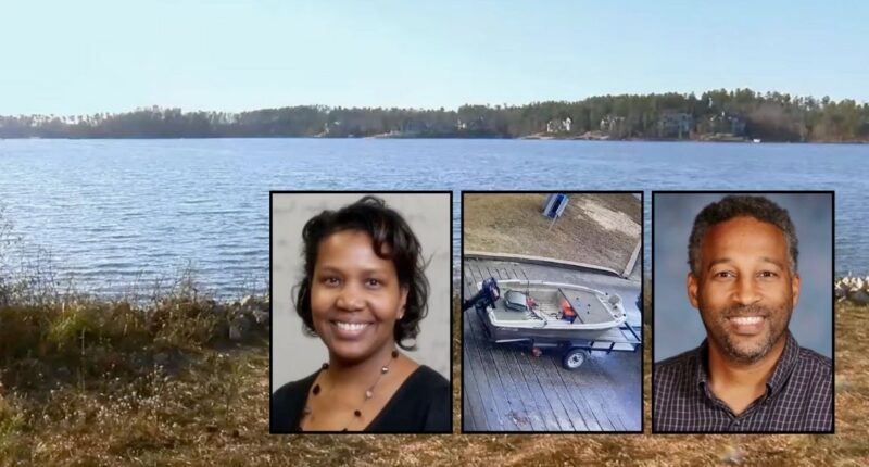 Cops fail to find dead college instructor's husband in lake