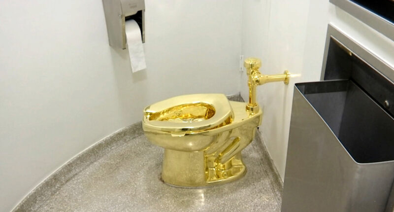 Court convicts thief Michael Jones, Fred Doe who stole golden toilet from English palace