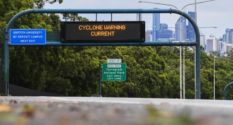 Cyclone Alfred weakens as it closes in on Australia's east coast