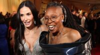 Demi Moore and Whoopi Goldberg enjoy Ghost reunion on Oscars 2025 red carpet 35 years after film release