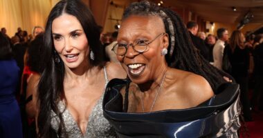 Demi Moore and Whoopi Goldberg enjoy Ghost reunion on Oscars 2025 red carpet 35 years after film release