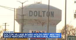 Dolton Mayor Tiffany Henyard skips 1st meeting since her landslide primary loss to Trustee Jason house; board takes action