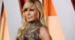 Donatella Versace steps down as creative director of brand founded by her brother Gianni amid 'issues' with fashion giant's owner Capri Holdings