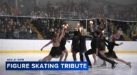 DuPage Figure Skating Club holds Flight 5342 Memorial figure skating performance in Wilmette for Washington DC plane crash victims