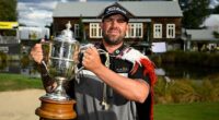 Ryan Peake, an ex-motorbike gang member, has won the New Zealand Open and booked his place at Royal Portrush later this year