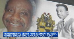 Family, Cook County politicians celebrate life of Jerry 'Iceman' Butler during memorial at Apostolic Faith Church in Bronzeville