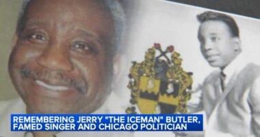 Family, Cook County politicians celebrate life of Jerry 'Iceman' Butler during memorial at Apostolic Faith Church in Bronzeville