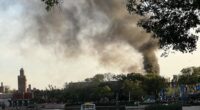 Fire at Disney's Epcot park in Florida sends crowds fleeing