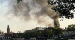 Fire at Disney's Epcot park in Florida sends crowds fleeing