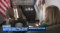 Illinois AG Kwame Raoul says office not backing down from lawsuits against Trump administration despite budget limits