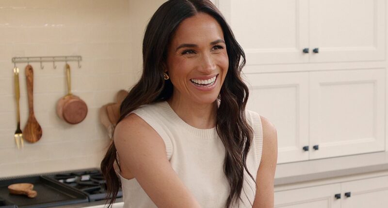 I'm not an influencer says Meghan, in interview to promote her 'make or break' cookery show and merchandise empire - as she claims Archie tells her 'don't work too hard'