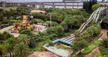 Inside creepy water park left abandoned after bone-chilling tragedy struck festival with locals still haunted by screams