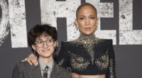 Jennifer Lopez's child Emme suits up and flashes new piercings on Othello opening night red carpet