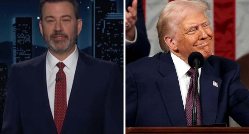 Jimmy Kimmel Tells Trump To “Quit” After POTUS Complained He’s “Never Good Enough” For Dems During His Speech