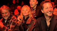 Kate Moss sparks fan concern as she's spotted looking 'fraught' and 'on edge' at Paris Fashion Week front row