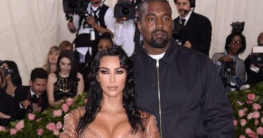 Kim Kardashian And Her Kids Are Reportedly Worried Kanye West Is 'Sinking Further Down' Mentally