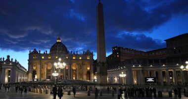 Life imitates art as Pope Francis fights pneumonia while 'Conclave' heads into Academy Awards