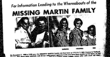 Martin family disappearance: Car found in Columbia River could belong to couple and their kids, who went missing in 1958