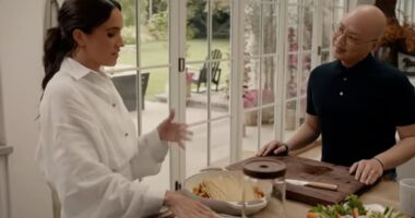 Meghan Markle reveals bizarre method of making pasta dish - and refers to spaghetti as 'noodles'