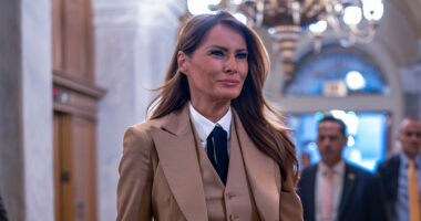 Melania Trump holds first solo event of Donald’s second term to support important bill as ‘classy’ first lady praised