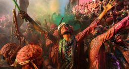 Millions of people celebrate Holi, the Hindu festival of colors