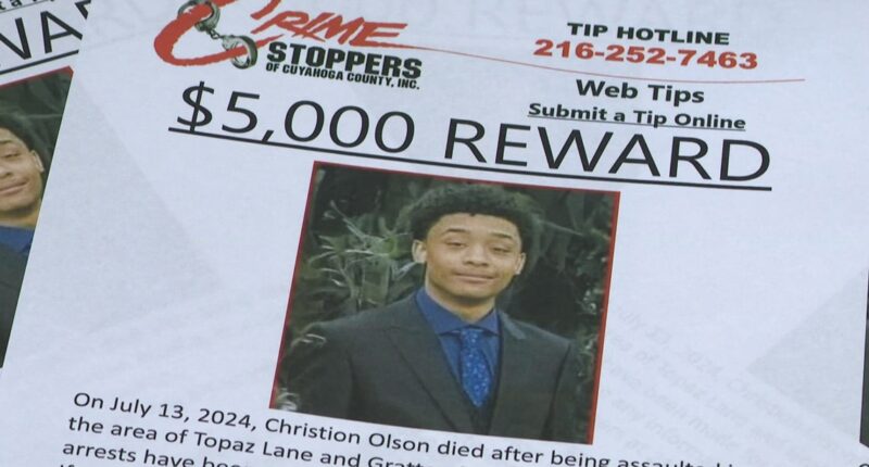 Murder case of 18-year-old Christion Olson: Brunswick Hills police continue investigation with $5,000 reward offered for information