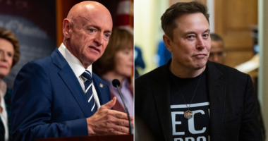 Musk Stuns Senator Kelly With "Traitor" Jibe Over Ukraine Support After Visit