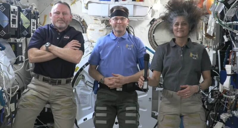 NASA's stranded astronauts finally snap as they appear to let slip who's to blame for leaving them there