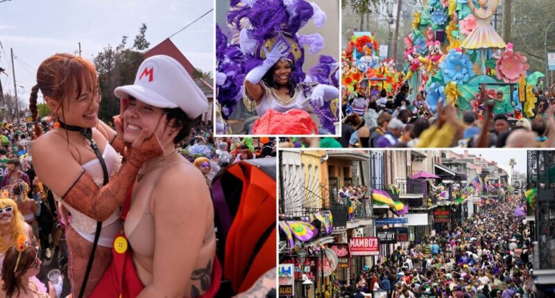 New Orleans embraces Mardi Gras festivities amid weather concerns: PHOTOS