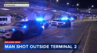 O'Hare Airport shooting outside Terminal 2 leaves man wounded, Chicago police say