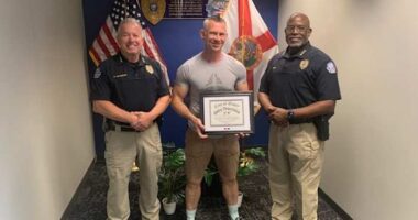 Ocoee police honor man who helped detain man accused of attacking, killing woman