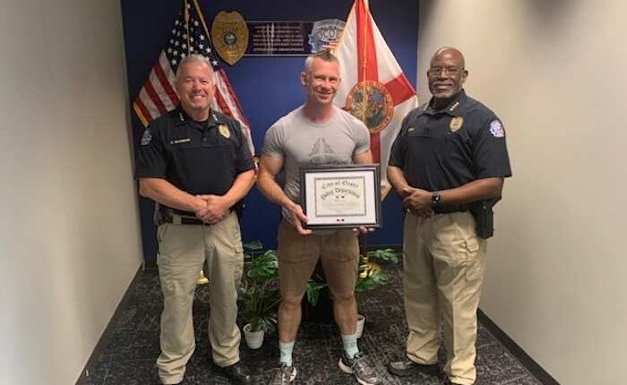 Ocoee police honor man who helped detain man accused of attacking, killing woman