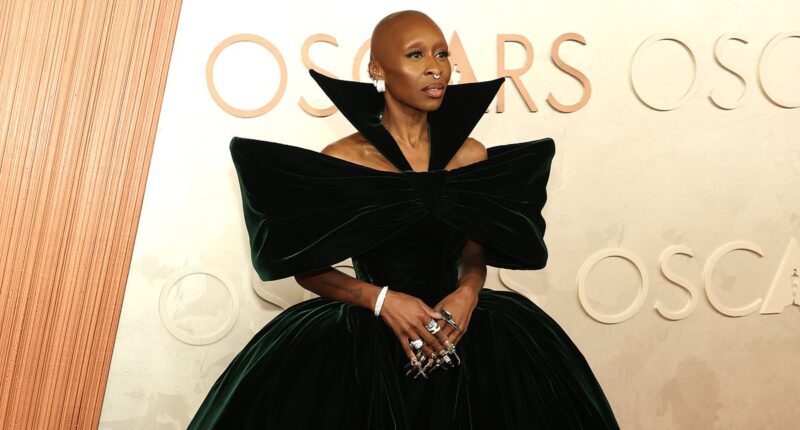 Oscars 2025: Wicked star Cynthia Erivo shocks in bold look as Felicity Jones and Amelia Dimoldenberg lead the British glamour on the red carpet