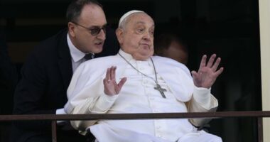 Pope Francis back home after life-threatening double pneumonia