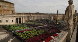 Pope Francis following Vatican's spiritual retreat from afar as he recovers from pneumonia in hospital